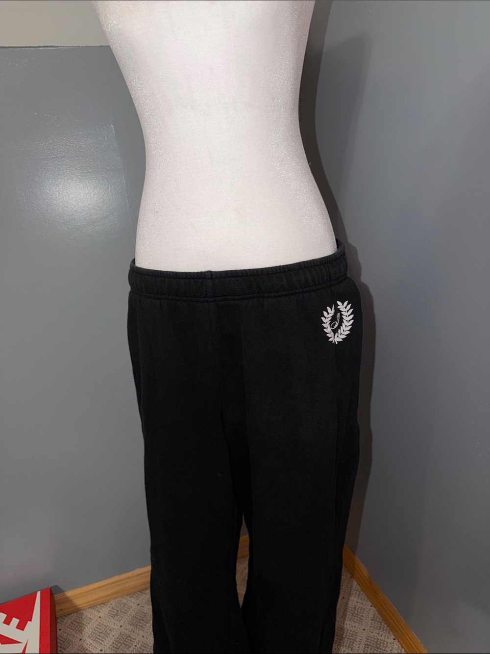 PINK Victorias Secret Black Sweatpants